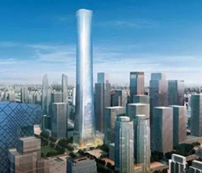 防火墻施工--中信大廈(中國(guó)尊)